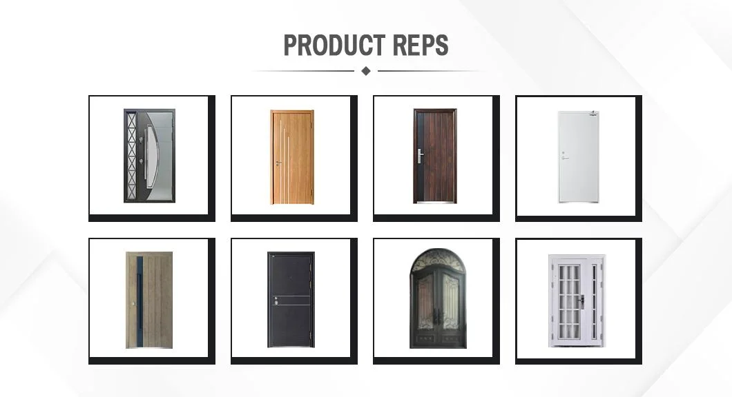 Copper Color High Quality Steel Front Door