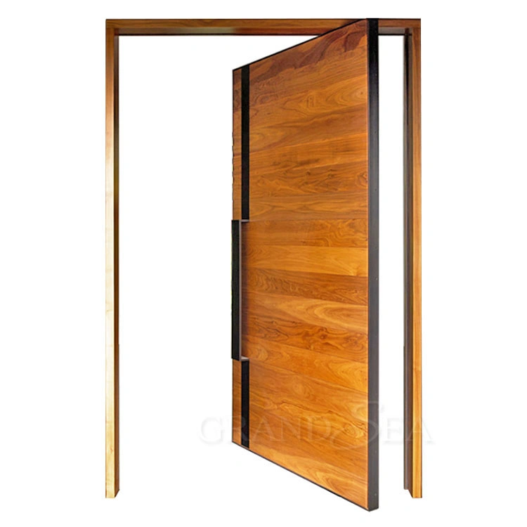 Italian Design Australian Villa Large Luxury Exterior Modern Entry Front Entrance Solid Wood Pivot Door