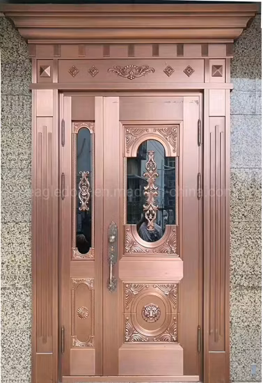 중동 외부 위치 구리 입구 문 정문 집 문 디자인